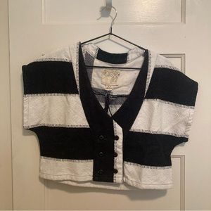 Ace&jig cardi piano NWT